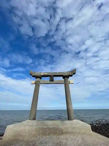 高洲御旅所の鳥居