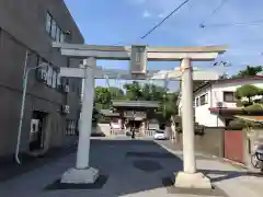 立石熊野神社の鳥居