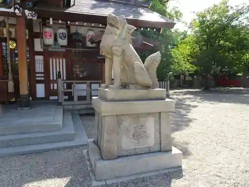 三社神社の狛犬