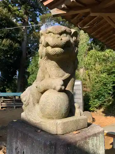 香取神社の狛犬