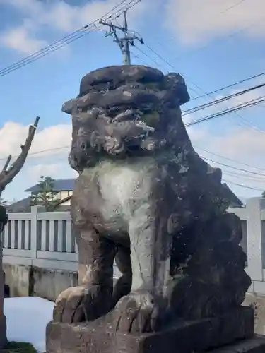 須田神社の狛犬