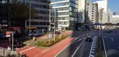 宮益御嶽神社の周辺