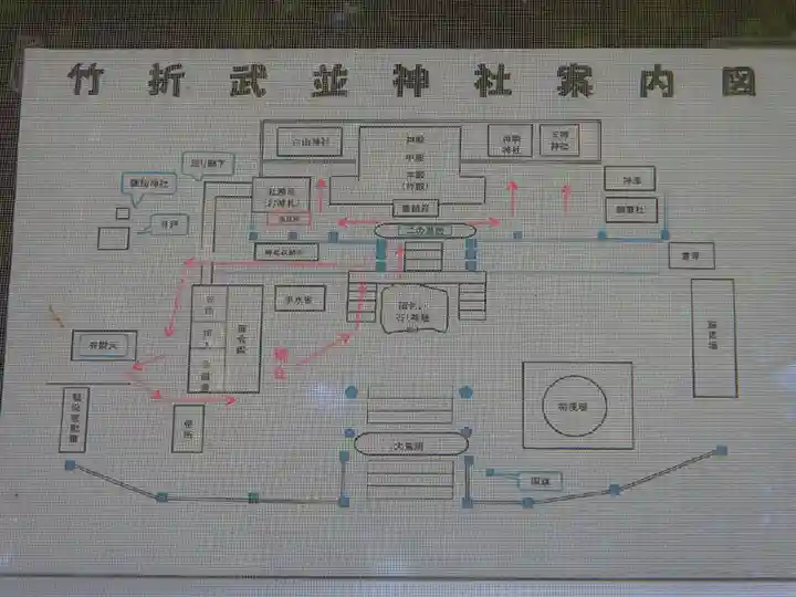 竹折武並神社のその他建物