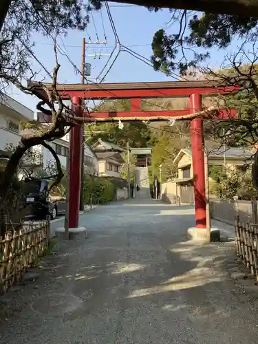 荏柄天神社の鳥居