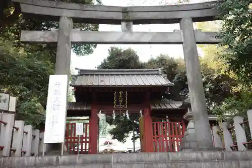 金王八幡宮の鳥居