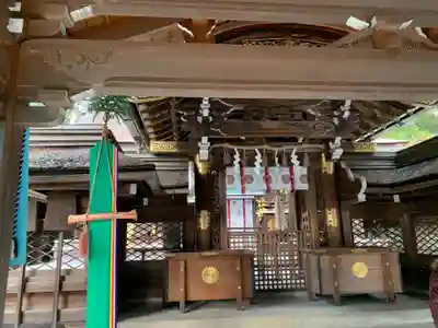 建部大社の本殿・本堂