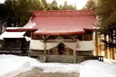 網走神社の本殿