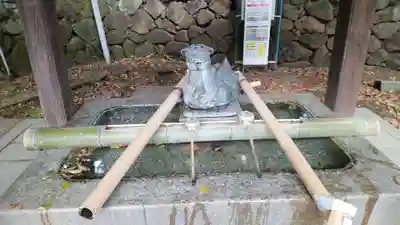 雪ケ谷八幡神社の手水舎