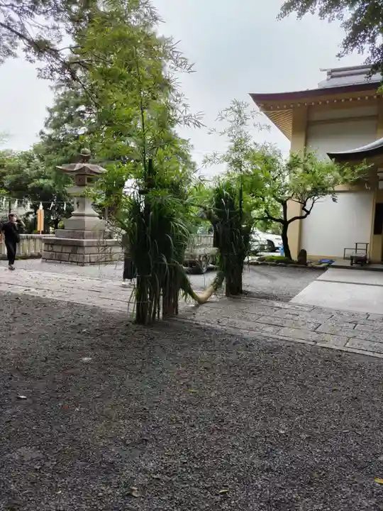 谷保天満宮の山門・神門