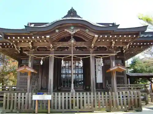 八幡神社の本殿・本堂