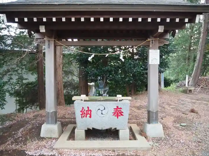 椙山神社の手水舎