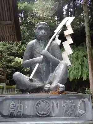 日吉神社の狛犬
