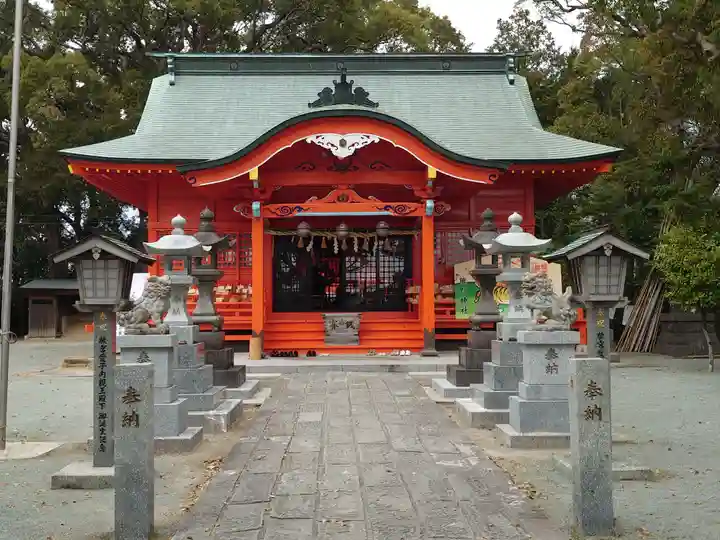 導きの神大牟田熊野神社の本殿・本堂