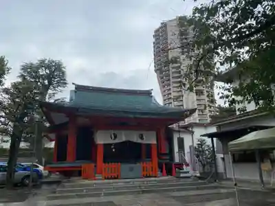 麻布氷川神社の本殿・本堂