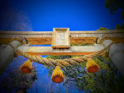 東端八劔神社の鳥居