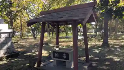 芽室神社の手水舎