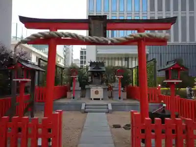 みなと稲荷神社の鳥居