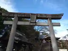 富士浅間神社の鳥居