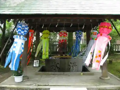 若宮神明社の手水舎