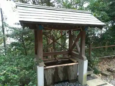 白旗神社（平戸白旗神社）の手水舎