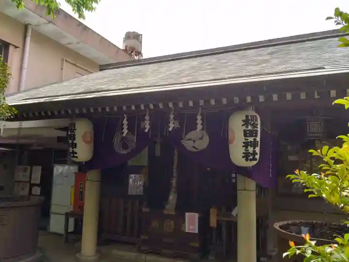 櫻田神社の本殿・本堂