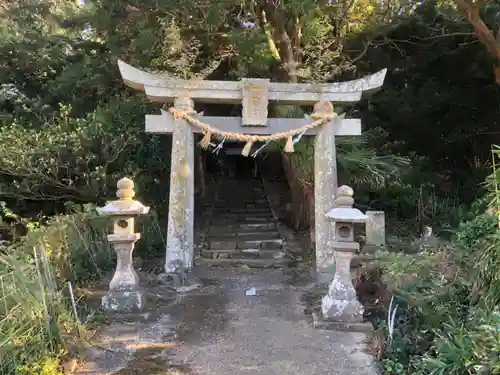 志々伎神社 邊都宮の鳥居