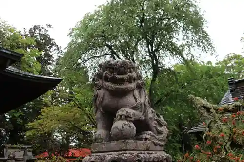 田村神社の狛犬