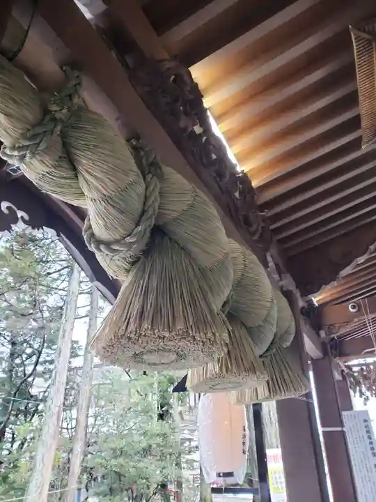 越中一宮 髙瀬神社の本殿・本堂