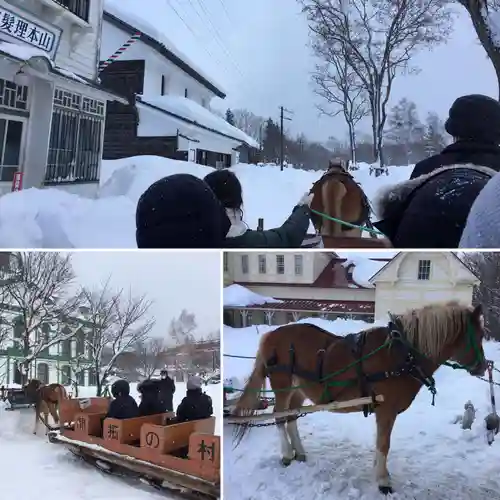 旧信濃神社の周辺