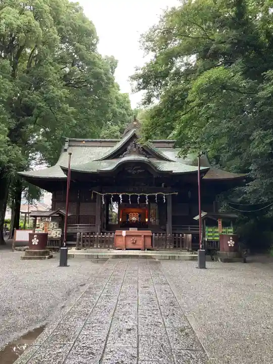 谷保天満宮の本殿・本堂