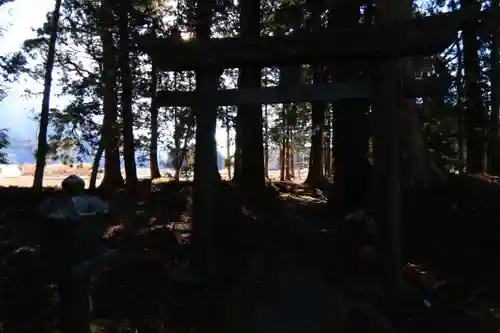 岩上神社の鳥居