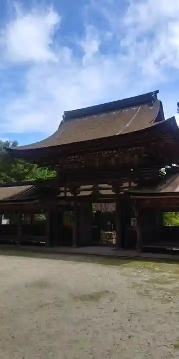油日神社の山門・神門
