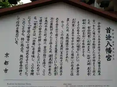 首途八幡宮の歴史