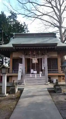 旅立稲荷神社の本殿