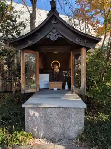 鉄道神社の地蔵