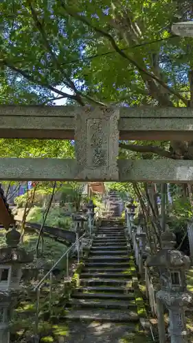 三寳寺の鳥居