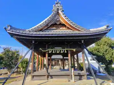 高木神社(萩原町高木)の本殿・本堂