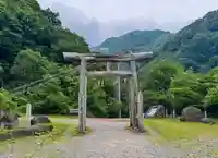 白山比咩神社 奥宮の鳥居