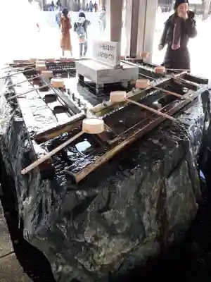 北海道神宮の手水舎