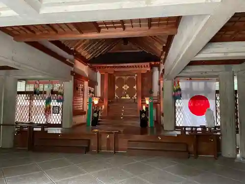 和歌山縣護國神社の本殿・本堂