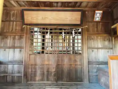 原川浅間宮の本殿・本堂