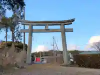 上之庄神社の鳥居