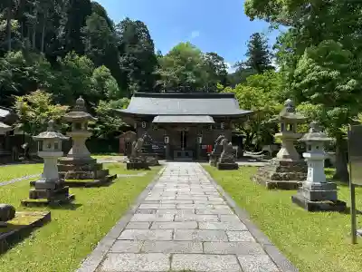養父神社の庭園