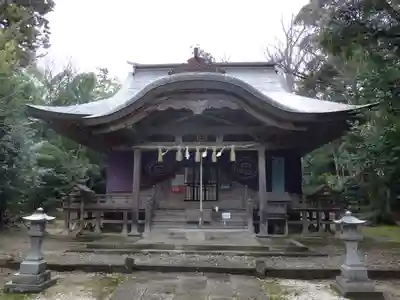 加知彌神社の本殿・本堂