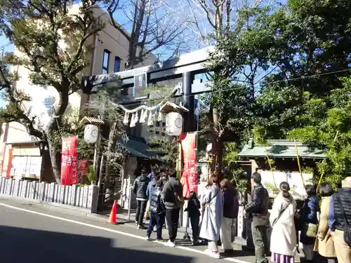 菊名神社の鳥居