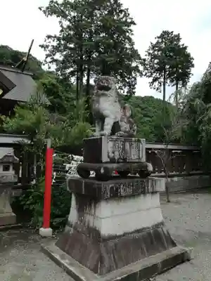 大間々神明宮の狛犬