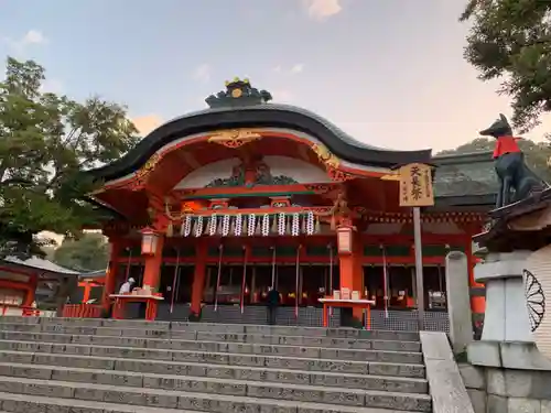 伏見稲荷大社の本殿・本堂