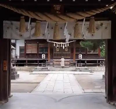 葛飾八幡宮の本殿・本堂