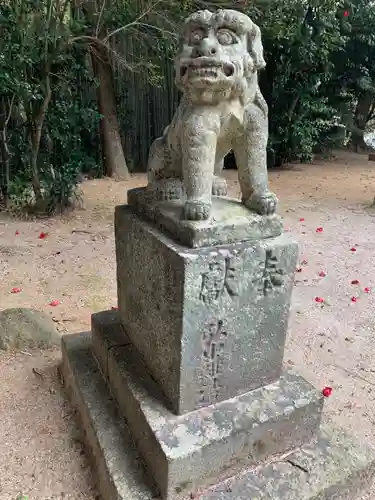 松尾八幡宮の狛犬