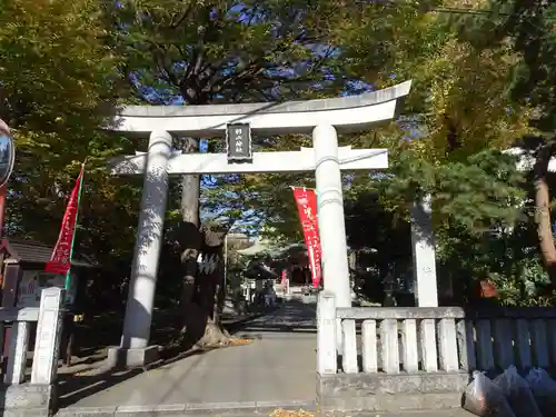 戸部杉山神社の鳥居